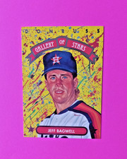 1993 Donruss Triple Play Gallery of Stars Jeff Bagwell ( Astros ) #GS7 NRMT-NMMT