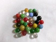 Vintage Lot Of 30 PEE WEE Marbles