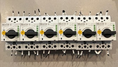 QUANTITY 6 MOELLER PKZM0-10 PKZMO-10 6.3-10A Fast Ship
