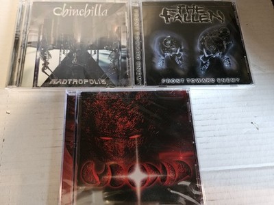 CD Lot Of 3 Brand New Power Metal Cydonia Chinchilla The Fallen
