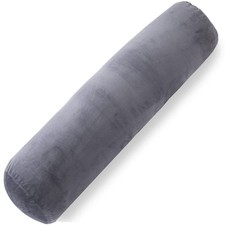 1 MIDDLE ONE Body Pillow for Adults, Bolster Pillow with Removable Velvet Cover,