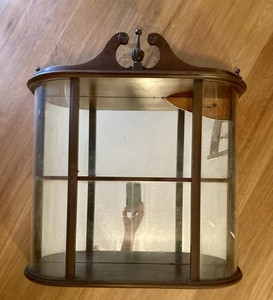 Antique Butler Curio Cabinet