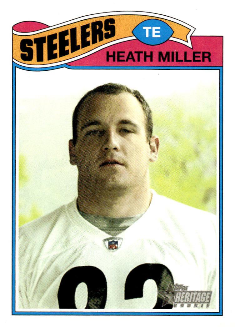 2005 Topps Heritage #61a Heath Miller