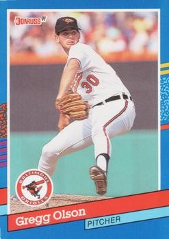 1991 Donruss #111 Gregg Olson qty