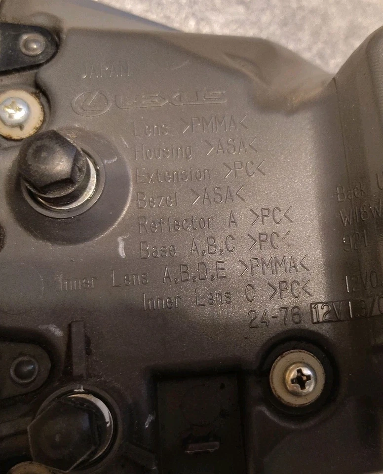 PARA LEXUS RC300 RC350 2015-2019 LUZ TRASERA INTERIOR LATERAL DERECHA *OEM 81581-24060 Foto 3 de 4