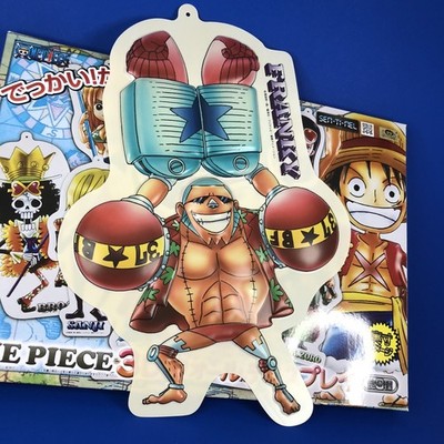 2011 Sentinel Japan | One Piece | BIG 3D SIGN (FRANKY) 10  Figure Toy RARE Decor