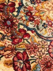 Hand-woven Ivory wool rug Floral Oriental wool carpet 9' 9.5" x 6' 1.5" — photo 8