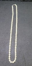 Vintage 22" Single Strand Pearl Necklace