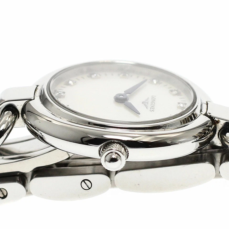 Relojes de pulsera Longines Equestrian Collection L6.129.4 fecha 12P diamante para mujer Foto 3 de 4