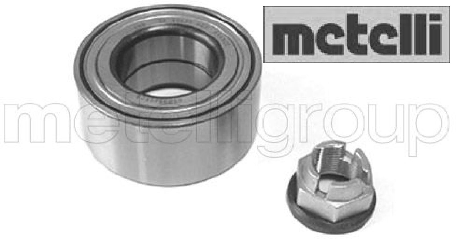 metelli 19-2342 Radlagersatz Radlager Satz Vorderachse Vorne
