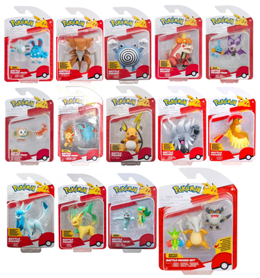 Pokemon Battle Figure Pack Jazwares Kabutops Azumarill New In Hand