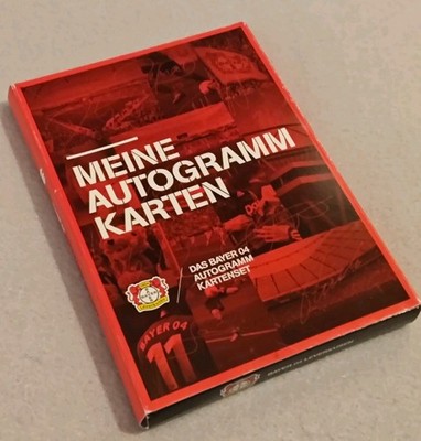 33 Autogrammkarten Bayer Leverkusen Saison  2007/2008