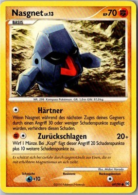 Pokemon Nasgnet 69/99 Arceus Deutsch