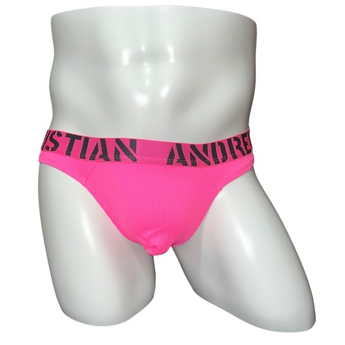 Andrew Christian Hotness Slip Neon Pink Gr. S (28-31) #92879 Neu mit Etikett - Bild 2 von 11