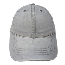 West Loop Strapback Baseball Cap Gray One Siz...