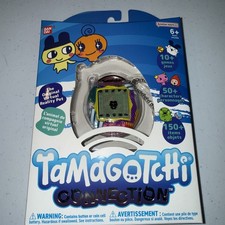 NEW Bandai Tamagotchi Connection Clear Retro Digital Pet