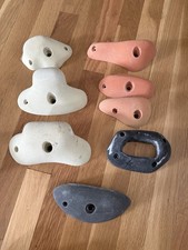 Set Of 8 Unbranded Used Rock Climbing Holds GUC