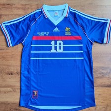 Maillot France Coupe du Monde 1998 Zidane XL - FFF 98 shirt