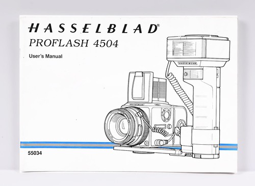 Hasselblad Proflash 4504 User’s Manual - M77