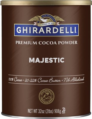 Ghirardelli Majestic Premium Cocoa Powder, 32 oz 2 Pound (Pack of 1)