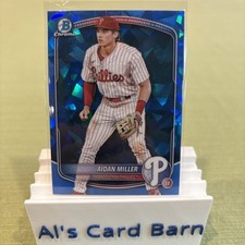 2025 Bowman Sapphire Edition - Chrome Prospects Aidan Miller #BCP-54 Phillies