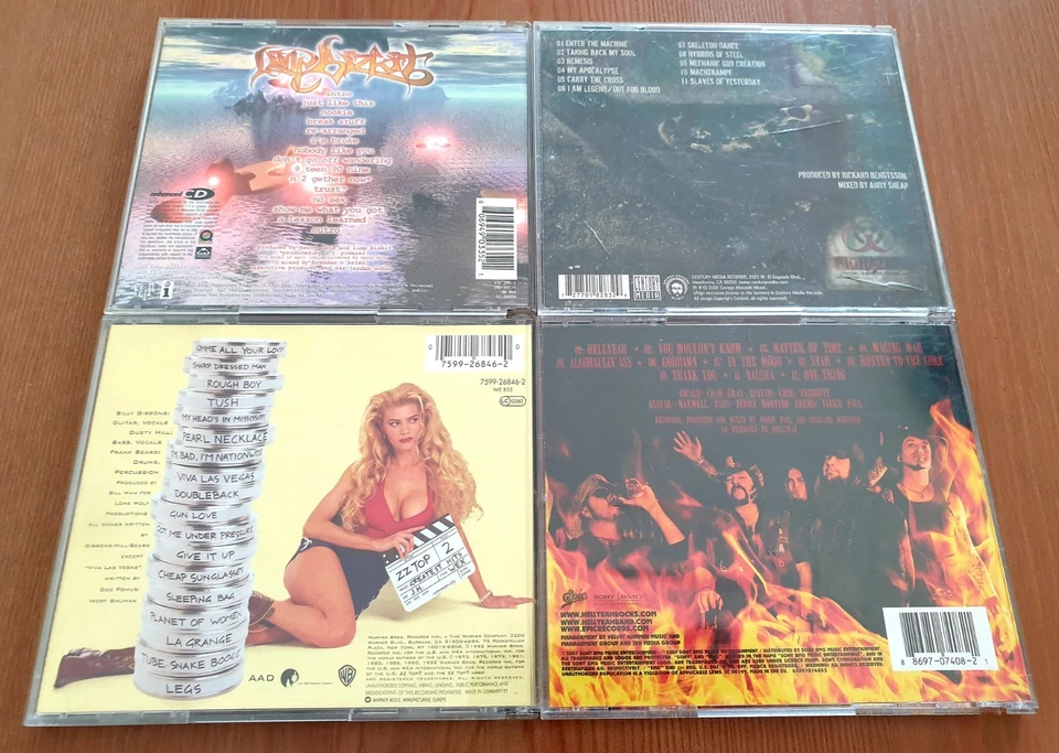 LOT CD HARD/METAL - LIMP BIZKIT + ARCH ENEMY + ZZ TOP + HELLYEAH - Photo 2/4