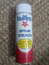 RARE Vintage FAULTLESS SPRAY STARCH 