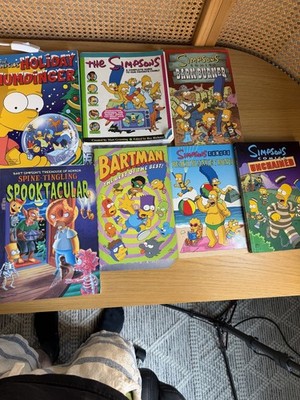 Lot of 7 The Simpsons Comics TPB Books Harper Bongo