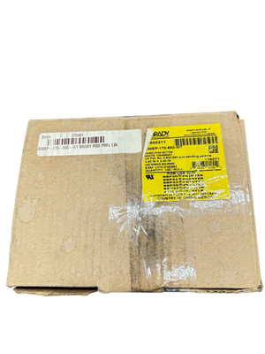 Brady B30EP-170-593-WT Raised Push Button Label White