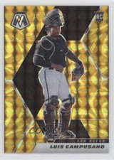 2021 Panini Mosaic Rookie Reactive Yellow Mosaic Prizm Luis Campusano #248 01i1