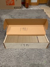 1981 TOPPS BASEBALL CARD COMPLETE SET ( 1-726 ) NM condition