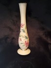 Vintage Lenox Barrington Collection Bud Vase Pink Floral Gold Trim 7.5 Inch  — photo 2