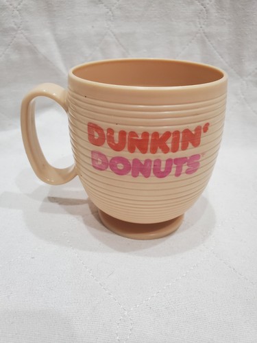 Vintage Dunkin Donuts Plastic Travel Coffee Mug "The Big One" - No Lid Or Base - Picture 2 of 6