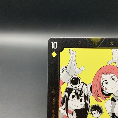 Foil-stamped playing cards My Hero Academia exhibition Jump JP Comic Diamonds 10 - Picture 2 of 12