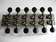 Vintage 1910's Oscar Schmidt 12-Strings Mandolin Tuners Set for Project