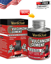 Clear Tire Repair Glue 8.5Oz Heavy Duty Vulcanizing Cement for Car Bike