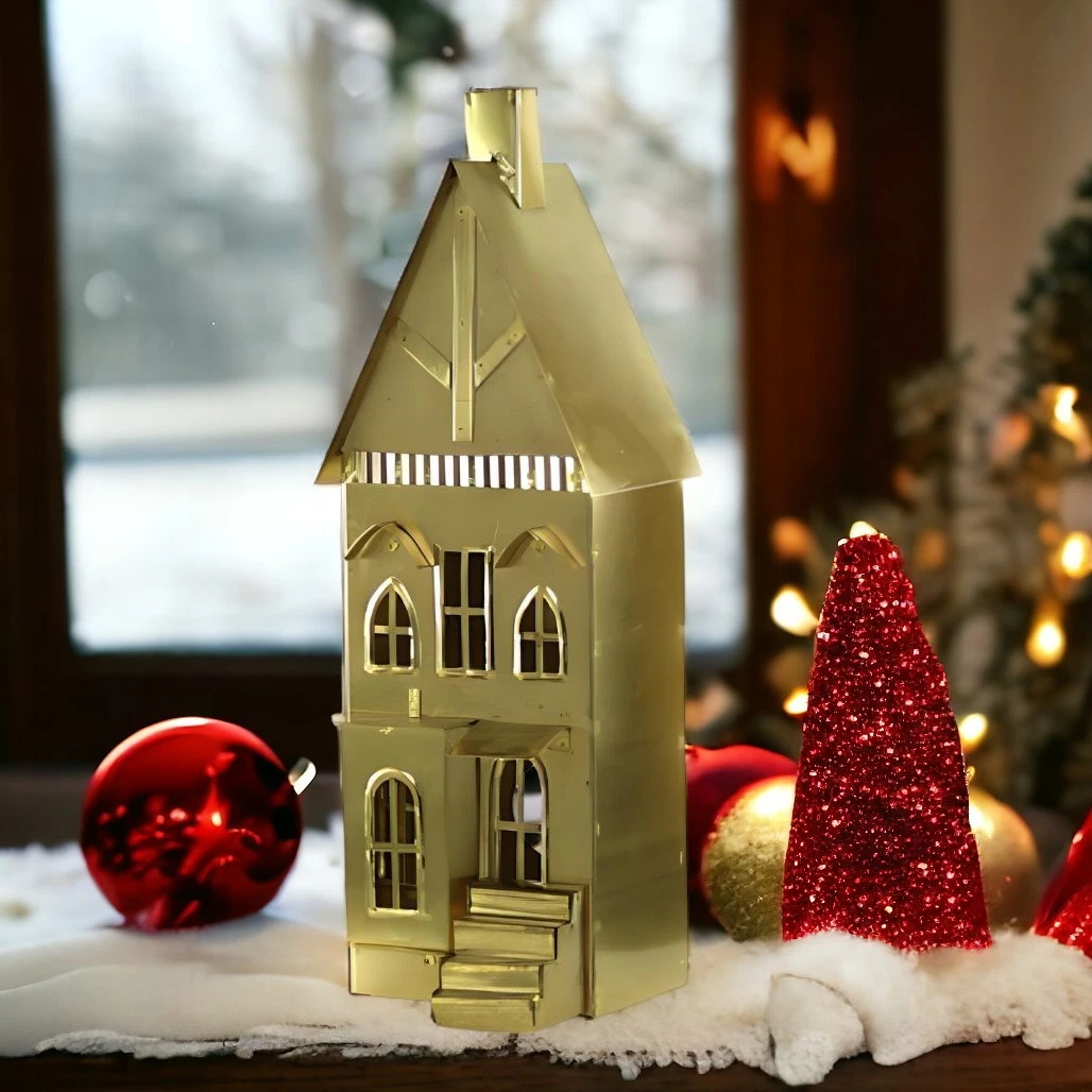 Cody Foster & Co Chimney Town House Candle Holder - Thumbnail 2