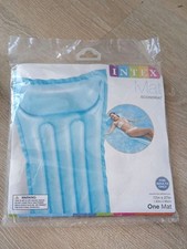 Intex Economat Pool Float Floating Mat Blue 72 x 27 Swimming Summer Vinyl New