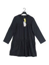 COS A-Line Midi Dress in Black