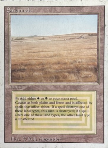 Revised Edition Savannah