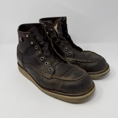 Danner Bull Run MOC 6'' Brown Boot - Size 9.5 - NEEDS RESOLE See Pics