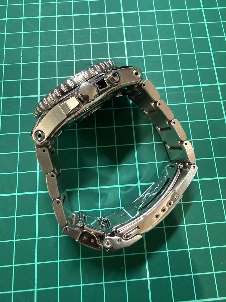 seiko prospex 5M62 0BL0 with logo image 3