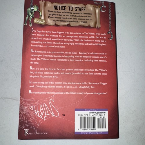 Apprentice to the Villain by NICOLE MAEHRER - Paperback - Picture 2 of 2