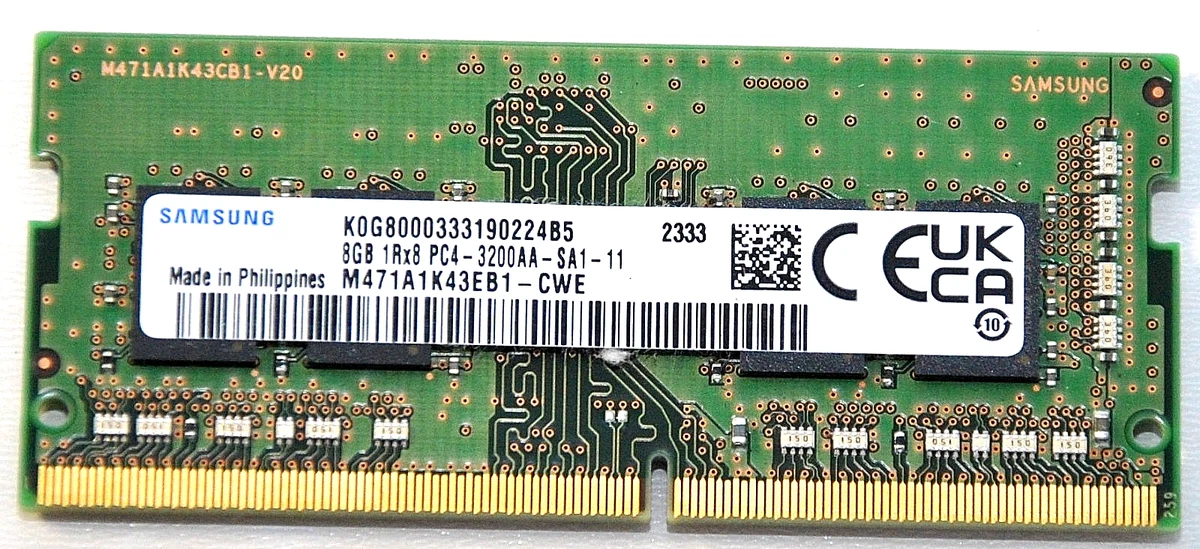 Samsung 8GB Computer DDR4 SDRAM for sale - eBay
