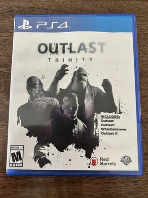 Outlast Trinity (PS4) Complete! Tested! Works! VG!