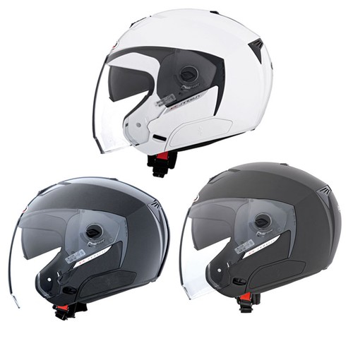 Caberg Jet Sintesi Open Face DVS Motorcycle Helmet Matt Black Metal Black  White | eBay