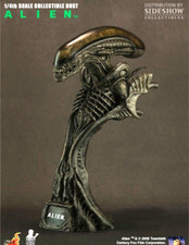 Ultra Rare Sideshow ALIEN BUST 1/4 scale Hot Toys NEW SEALED