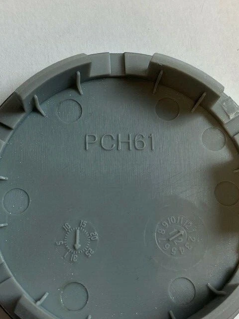 Genius Wheels PCH61 PSCH61GSV1 Silver Wheel Center Cap CCGED - Image 3 of 4