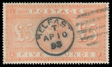 Great Britain Scott 93a Gibbons 133 Superb Used Stamp
