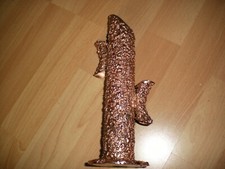 Kupfer-Vase H&ouml;he 24 cm, Durchmesser 5cm, Standfu&szlig;-Durchmesser 8cm